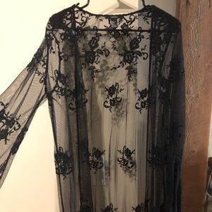 Shear duster with details